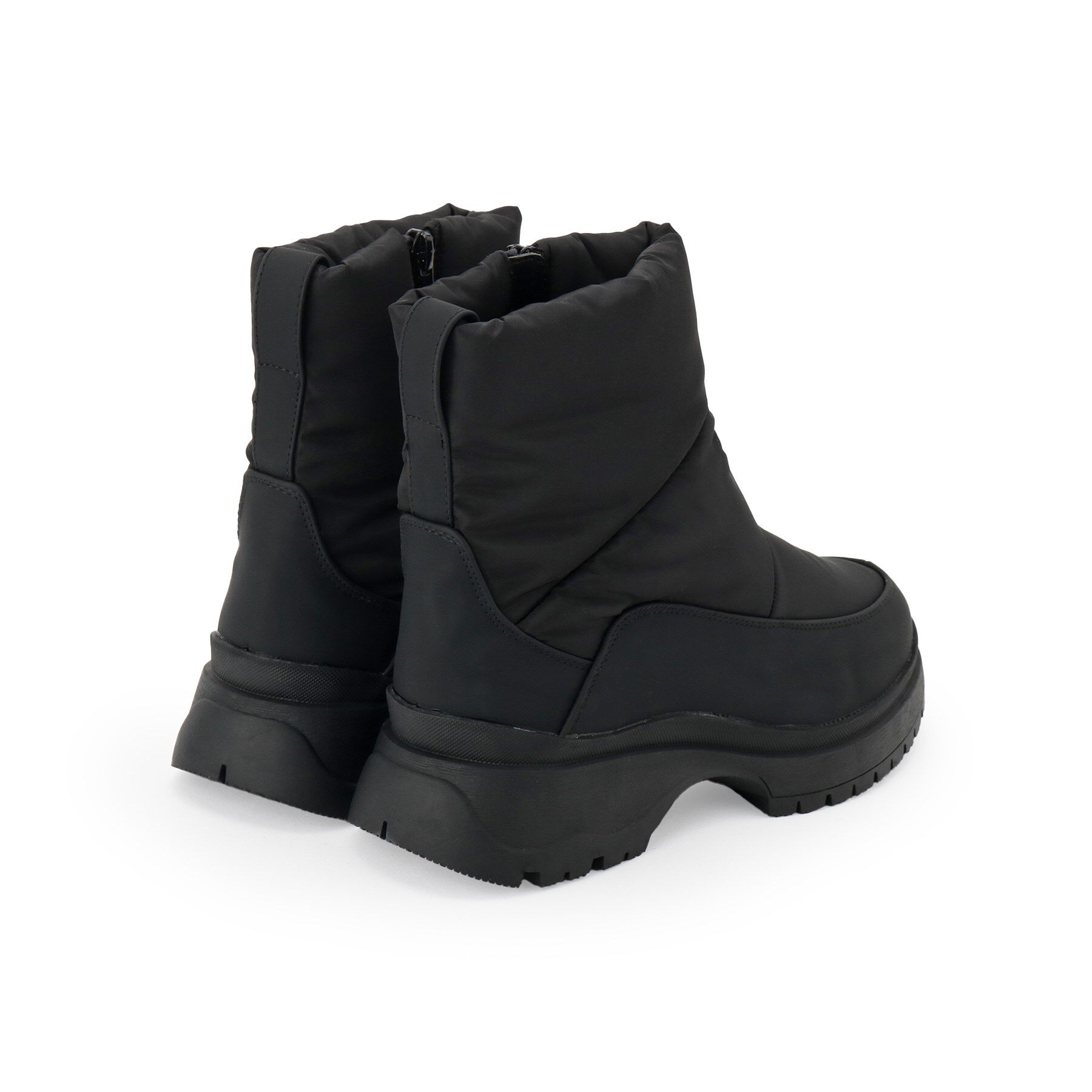 SHOO･LA･RUE「あったかキルティングブーツ」|ショートブーツ|