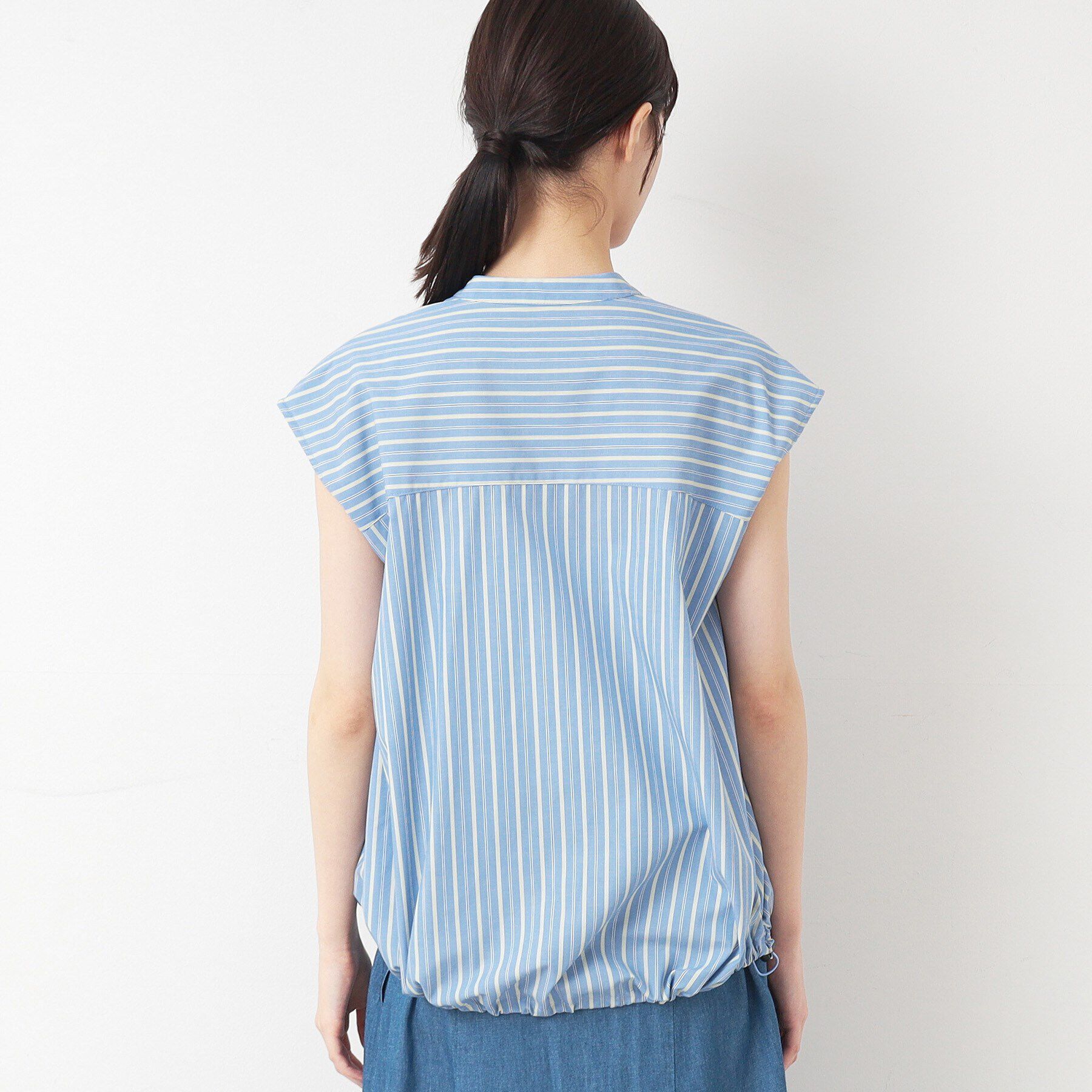 Dessin「【洗える】ドローコード付きブラウス（XS～L）」|シャツ・ブラウス|