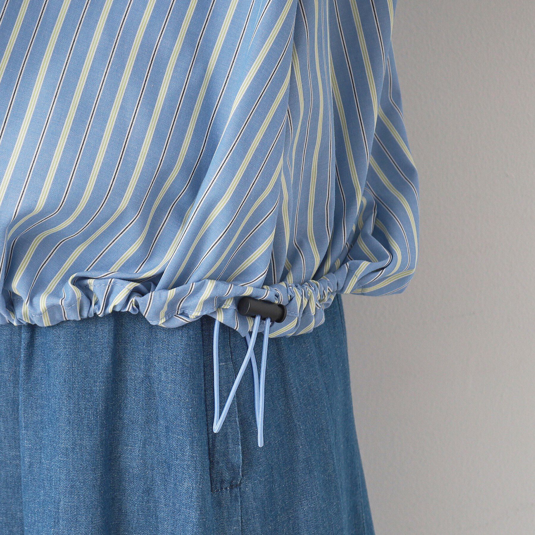 Dessin「【洗える】ドローコード付きブラウス（XS～L）」|シャツ・ブラウス|