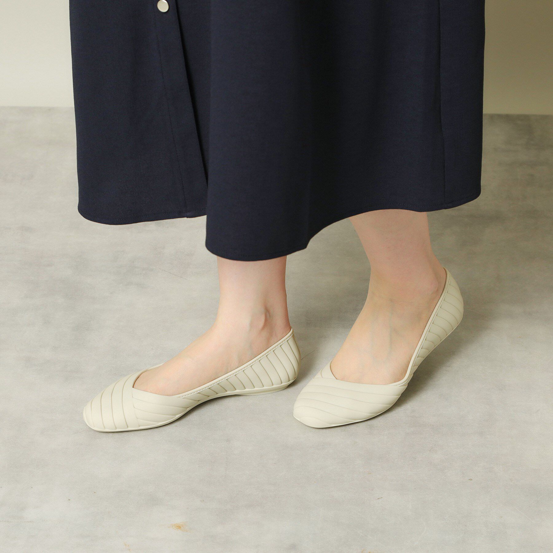 ITS&rsquo;DEMO「【レインシューズにも】スクエアシューズ（ラバーシューズ）」|その他|