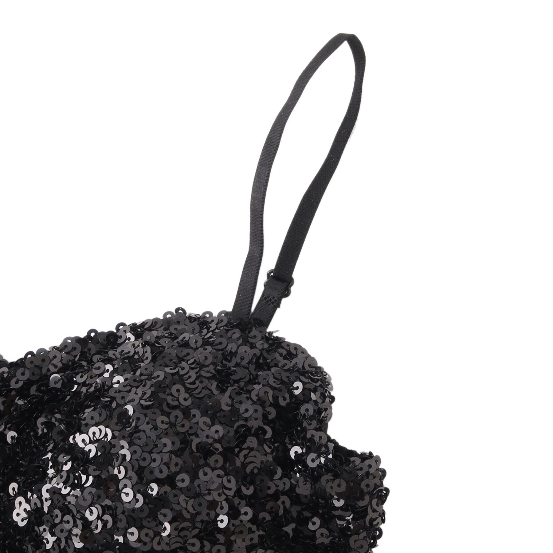 Doll Kiss「カップ付きスパンコールキャミソール」|キャミソール|