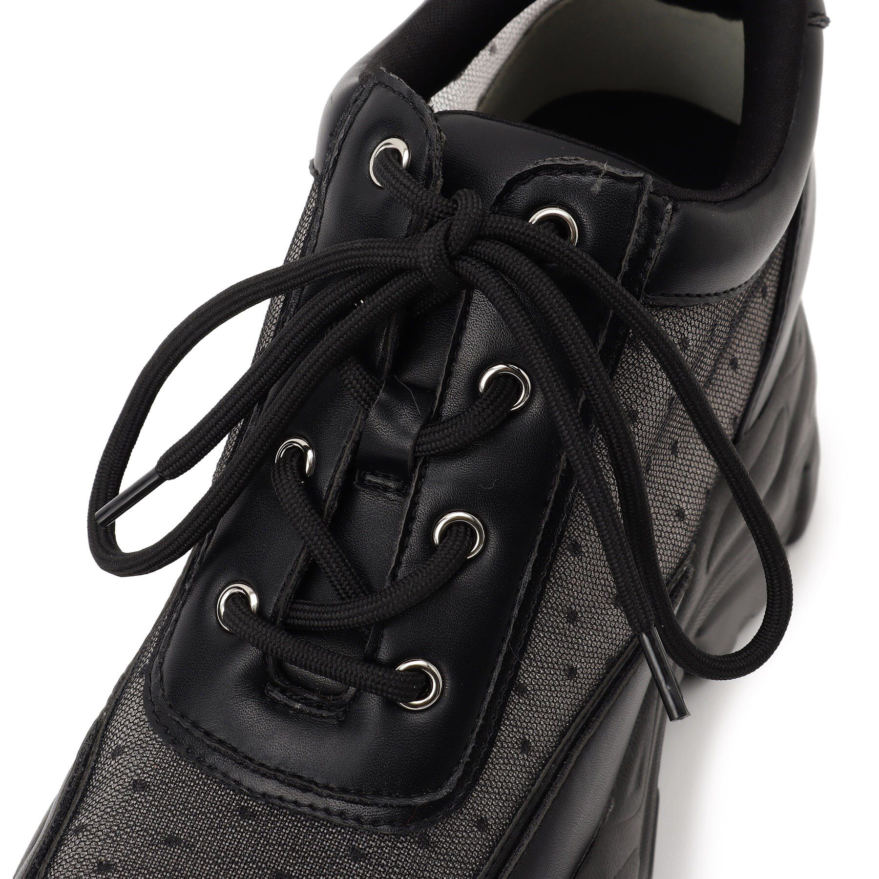 ESPERANZA「きゅんフィットインソールチュールリボンスニーカー」|スニーカー|