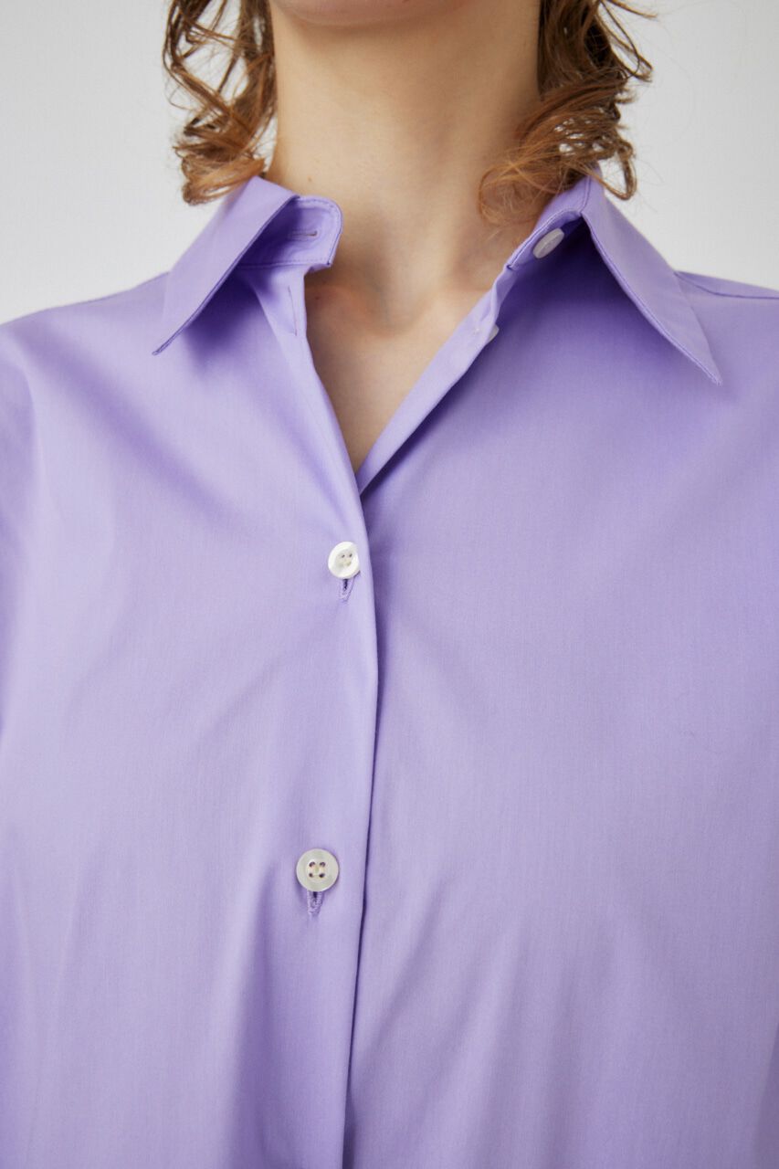 MOUSSY「COLOR BACK SLIT シャツ」|シャツ・ブラウス|