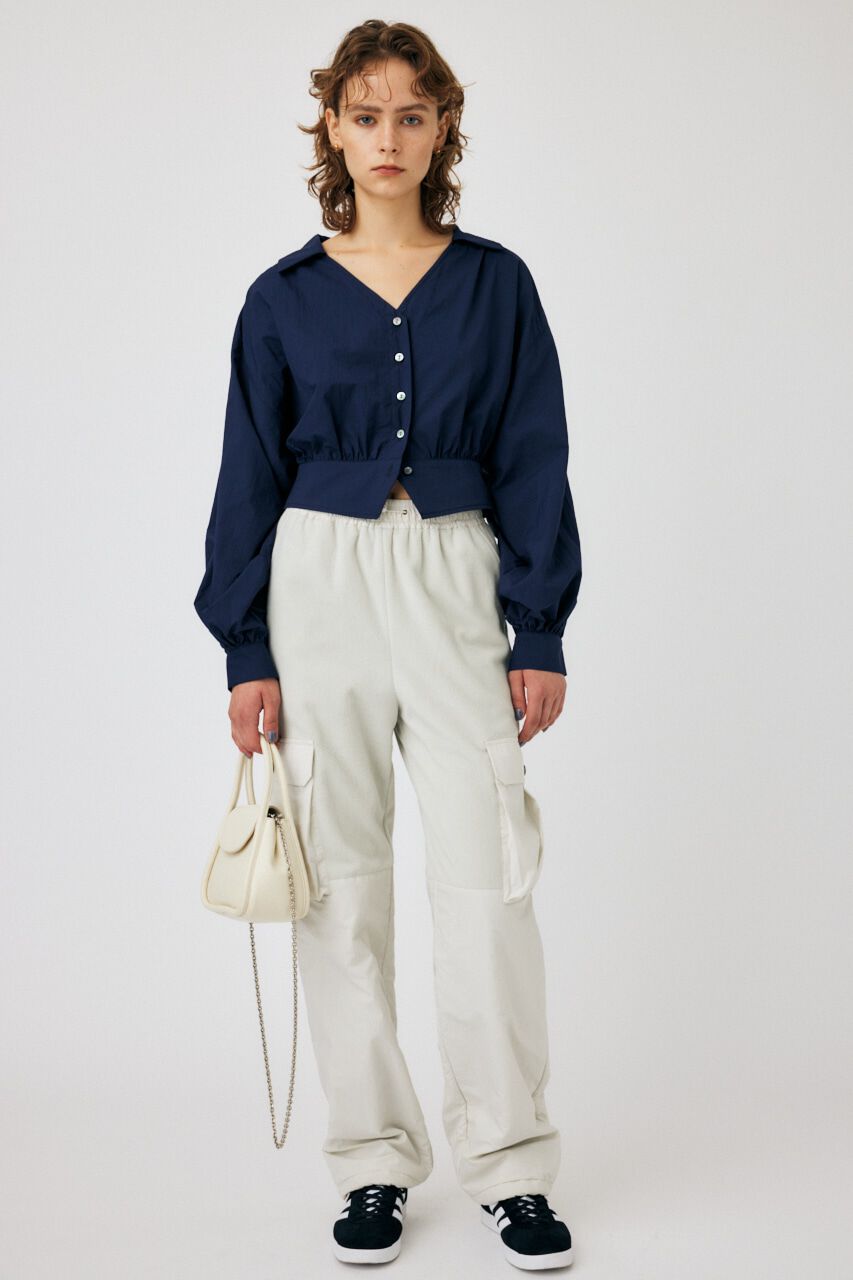 MOUSSY「FLEECE UTILITY パンツ」|その他|L/GRY1