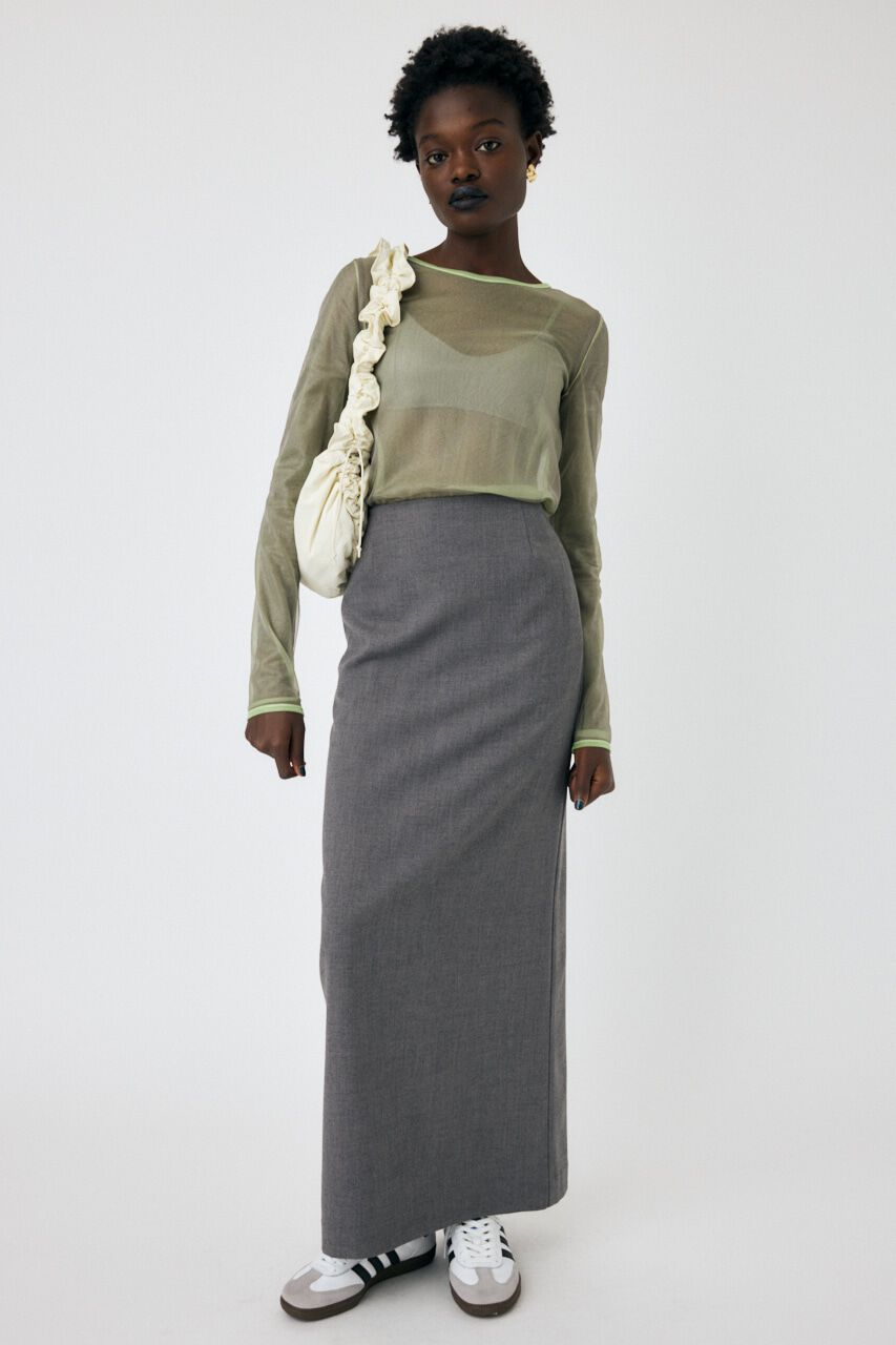 MOUSSY「I LINE MAXI スカート」|スカート|