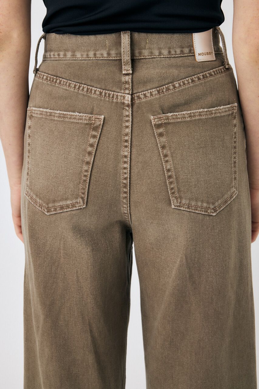 MOUSSY「SLIT WIDE LOOSE STRAIGHT」|デニム|