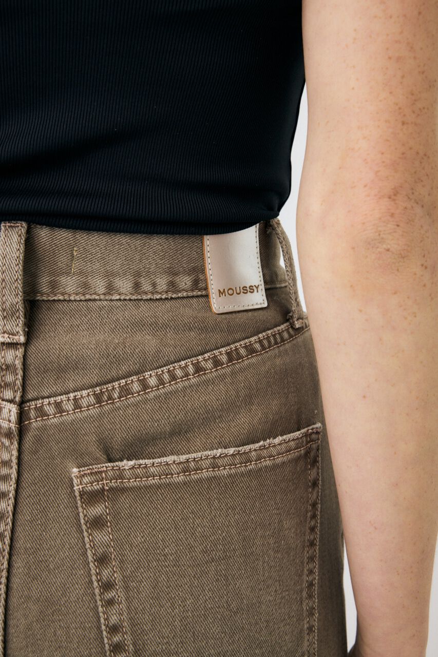 MOUSSY「SLIT WIDE LOOSE STRAIGHT」|デニム|