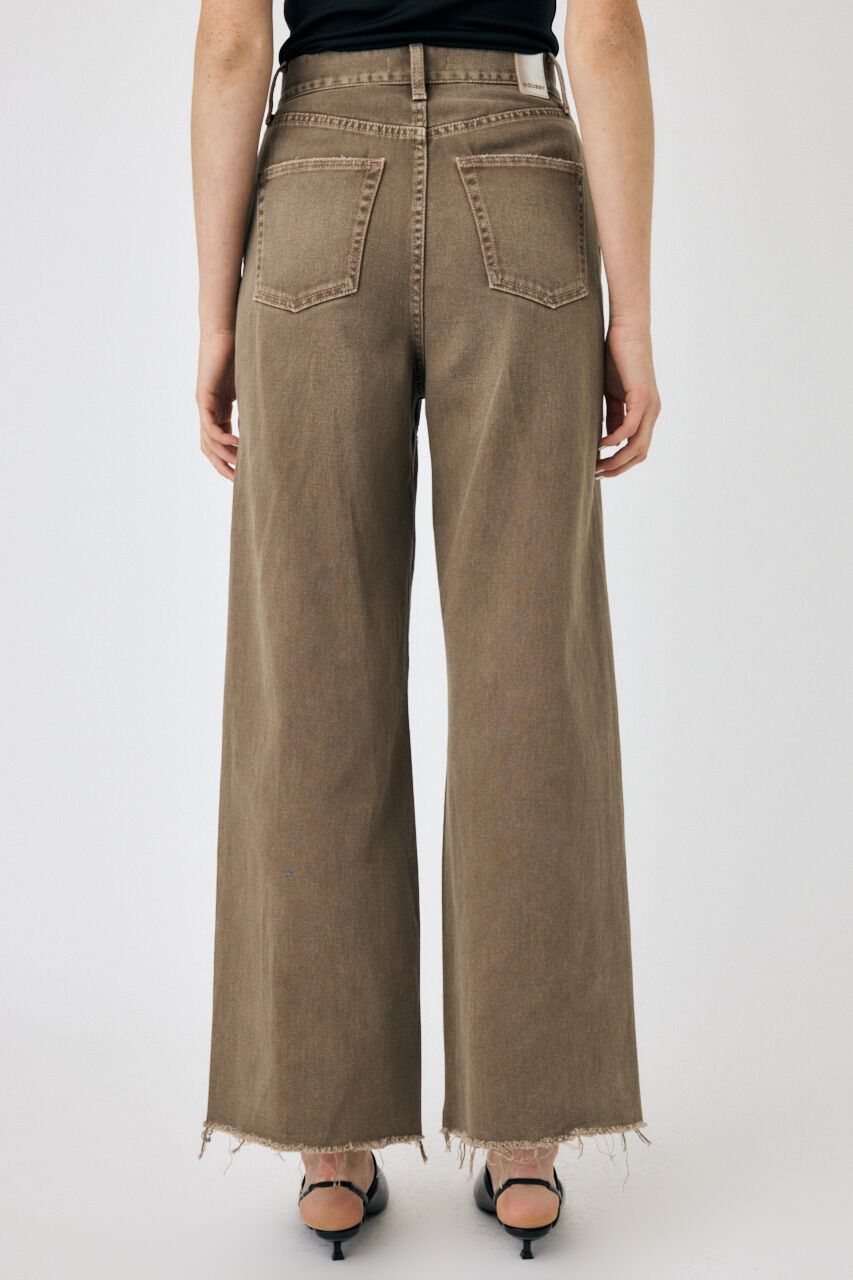 MOUSSY「SLIT WIDE LOOSE STRAIGHT」|デニム|