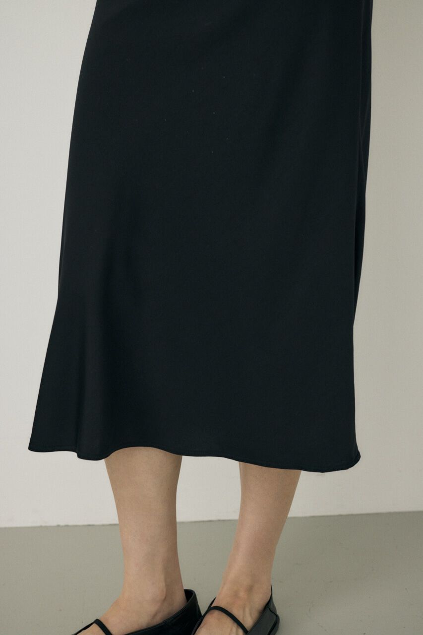 MOUSSY「サテンミディスカート　リサイクルポリエステル&times;レーヨン素材」|スカート|