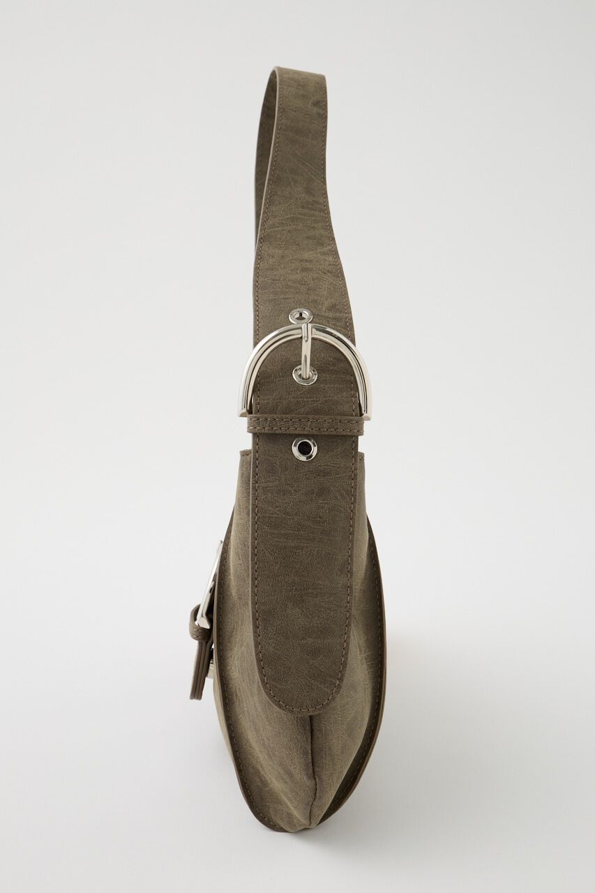 MOUSSY「AGING BUCKLE FLAP HOBO バッグ」|その他|