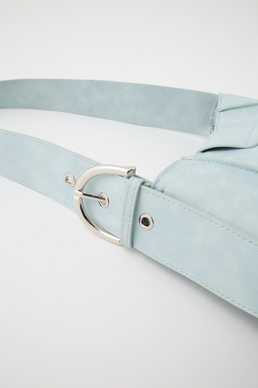 MOUSSY「AGING BUCKLE FLAP HOBO バッグ」|その他|