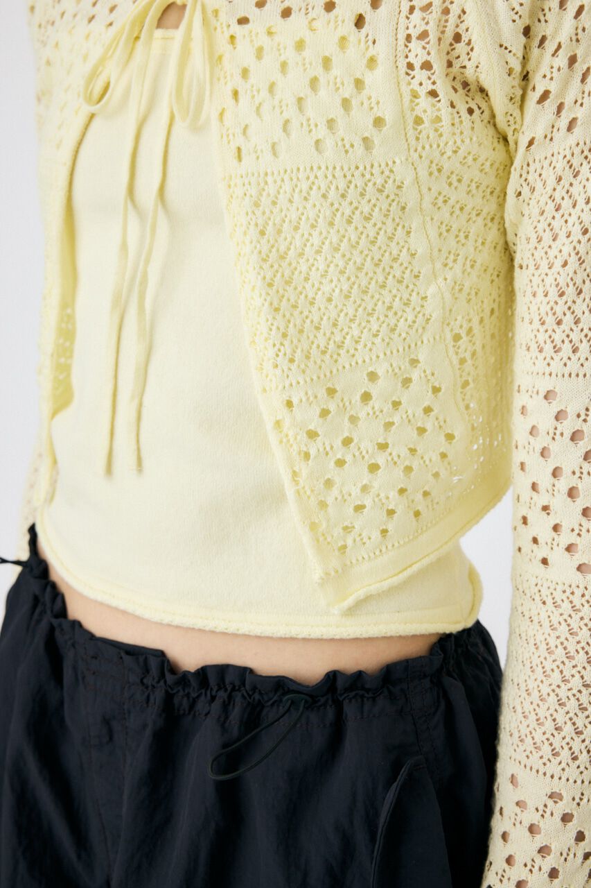 MOUSSY「OPENWORK KNIT アンサンブル」|ニット・セーター|