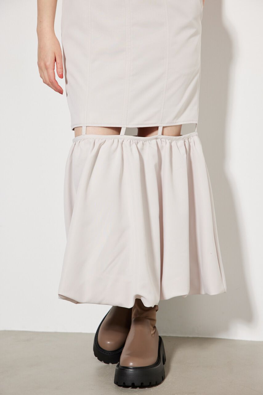 rienda「バルーンヘムハングキャミOP」|ワンピース|