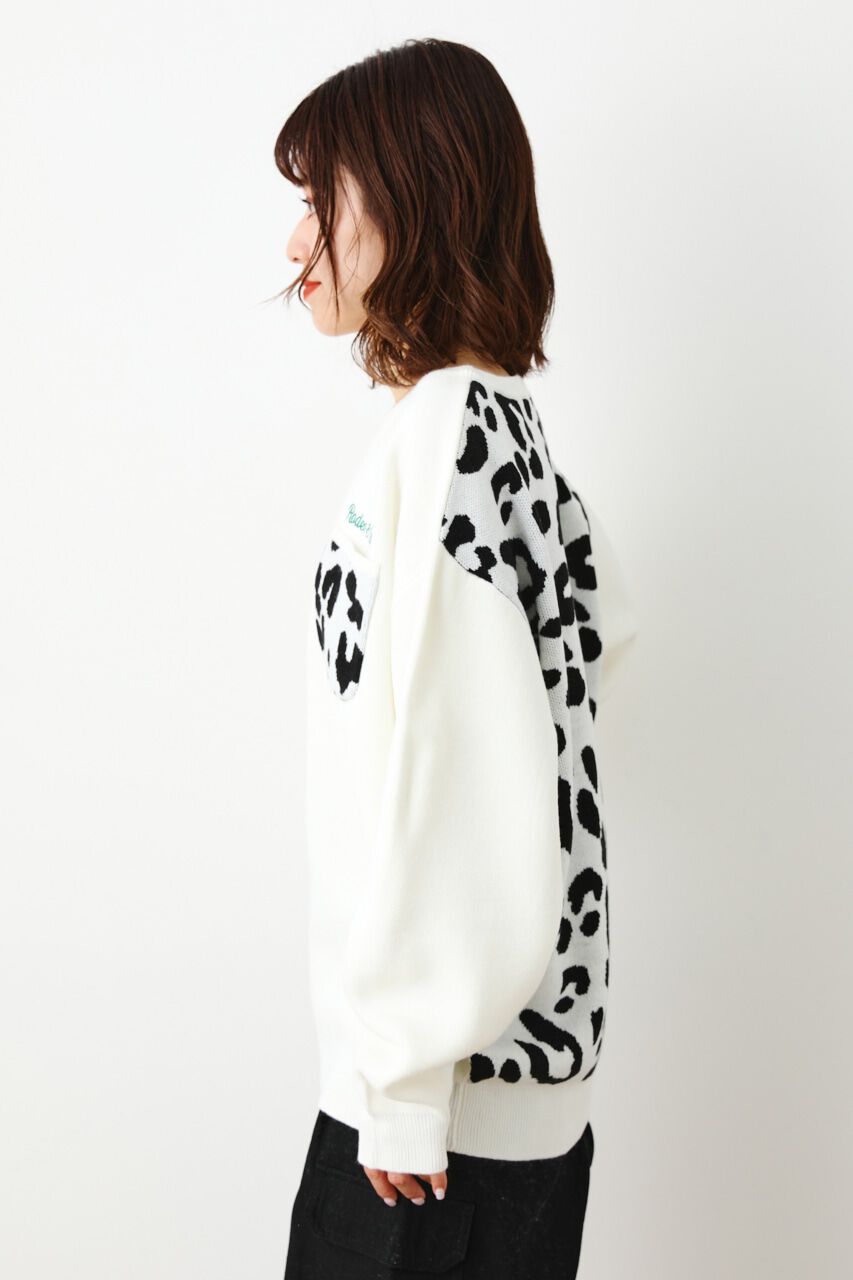 RODEO CROWNS「バックアソートパターンニットトップス」|ニット・セーター|