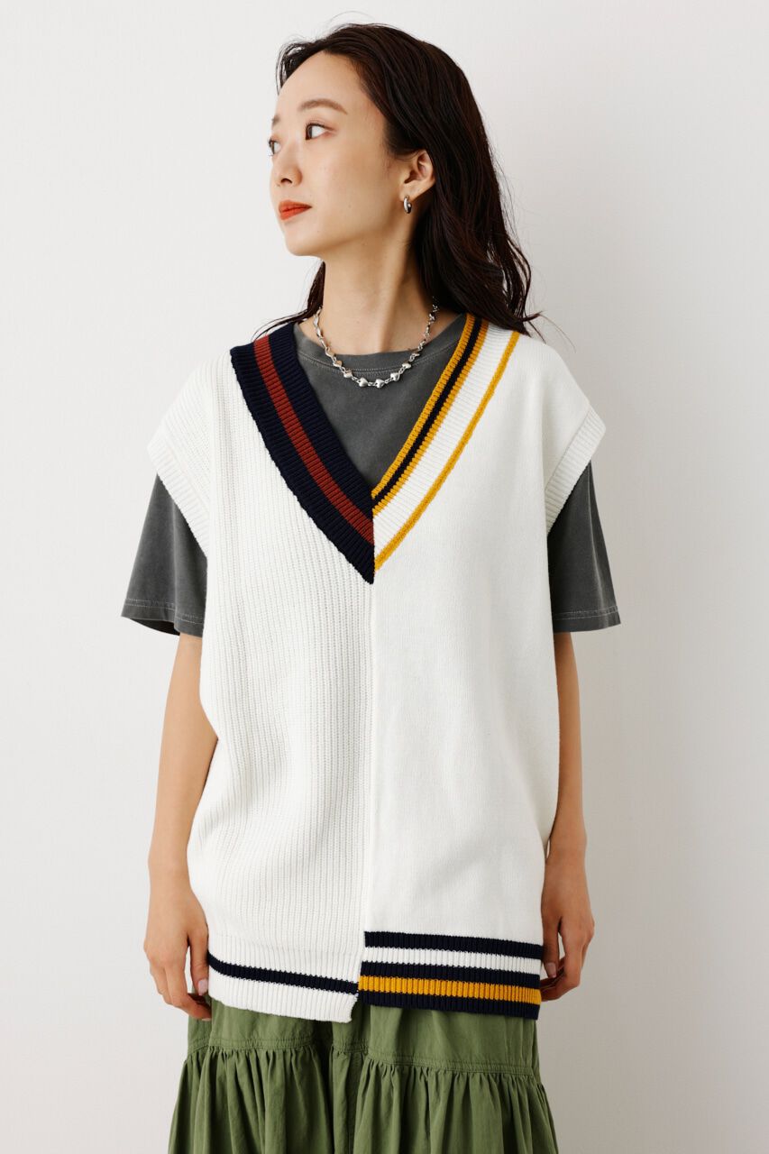 RODEO CROWNS「ニットカスタムベスト」|ダウンベスト・ベスト|