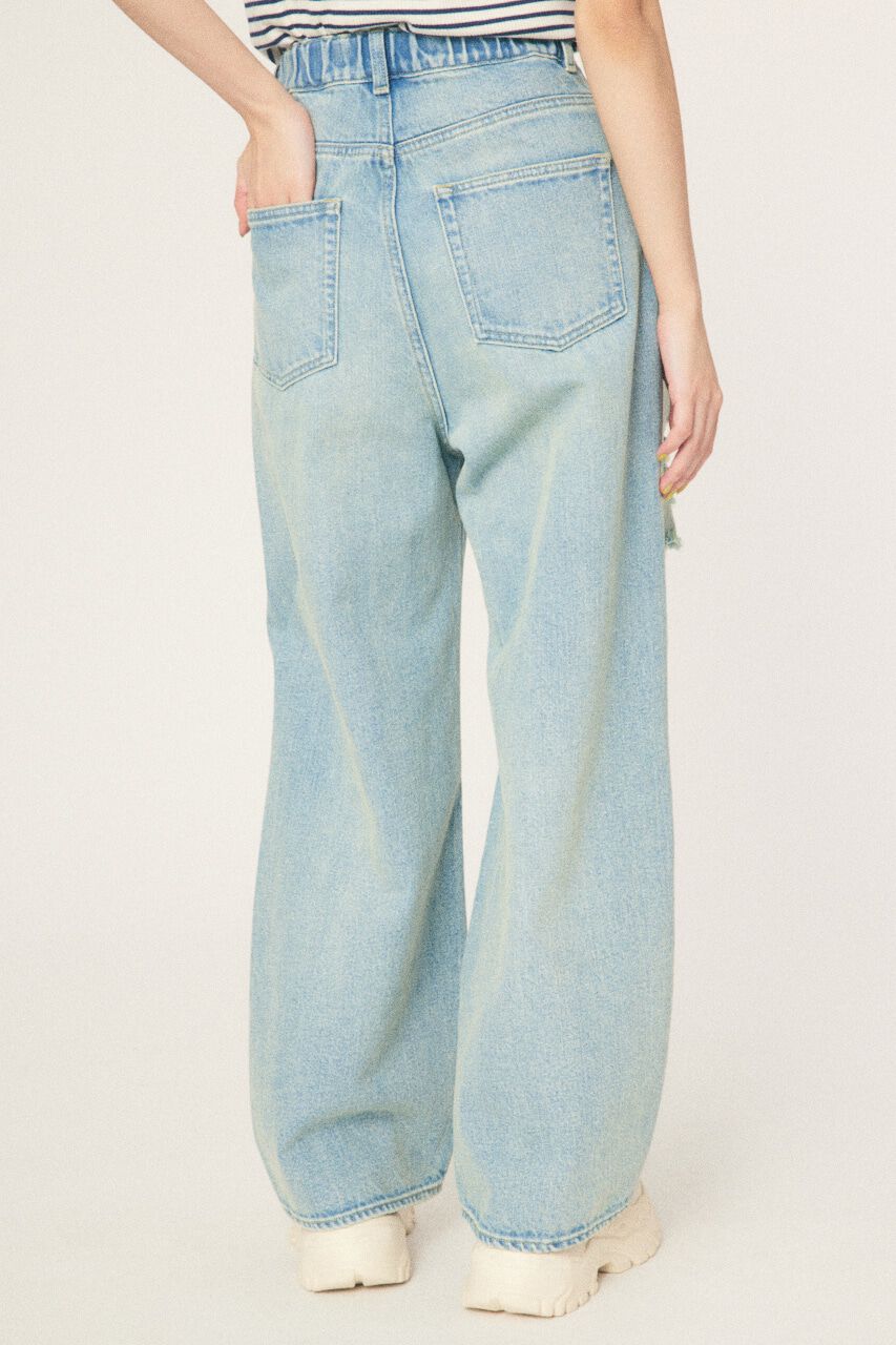 RODEO CROWNS「Hard Crash loose ワイドデニム」|デニム|