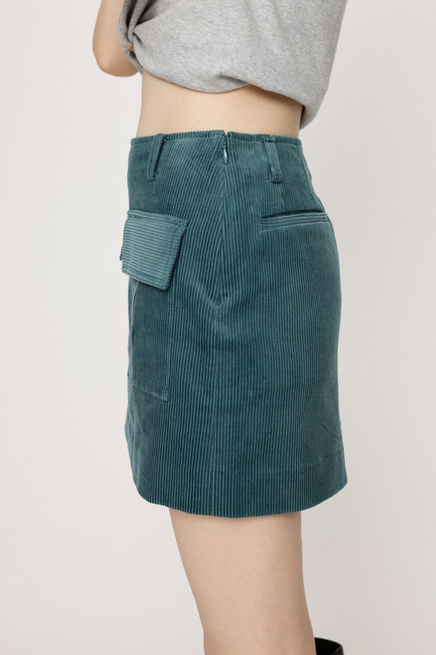 SLY「CORDUROY MINIMAL ショートスカート」|スカート|