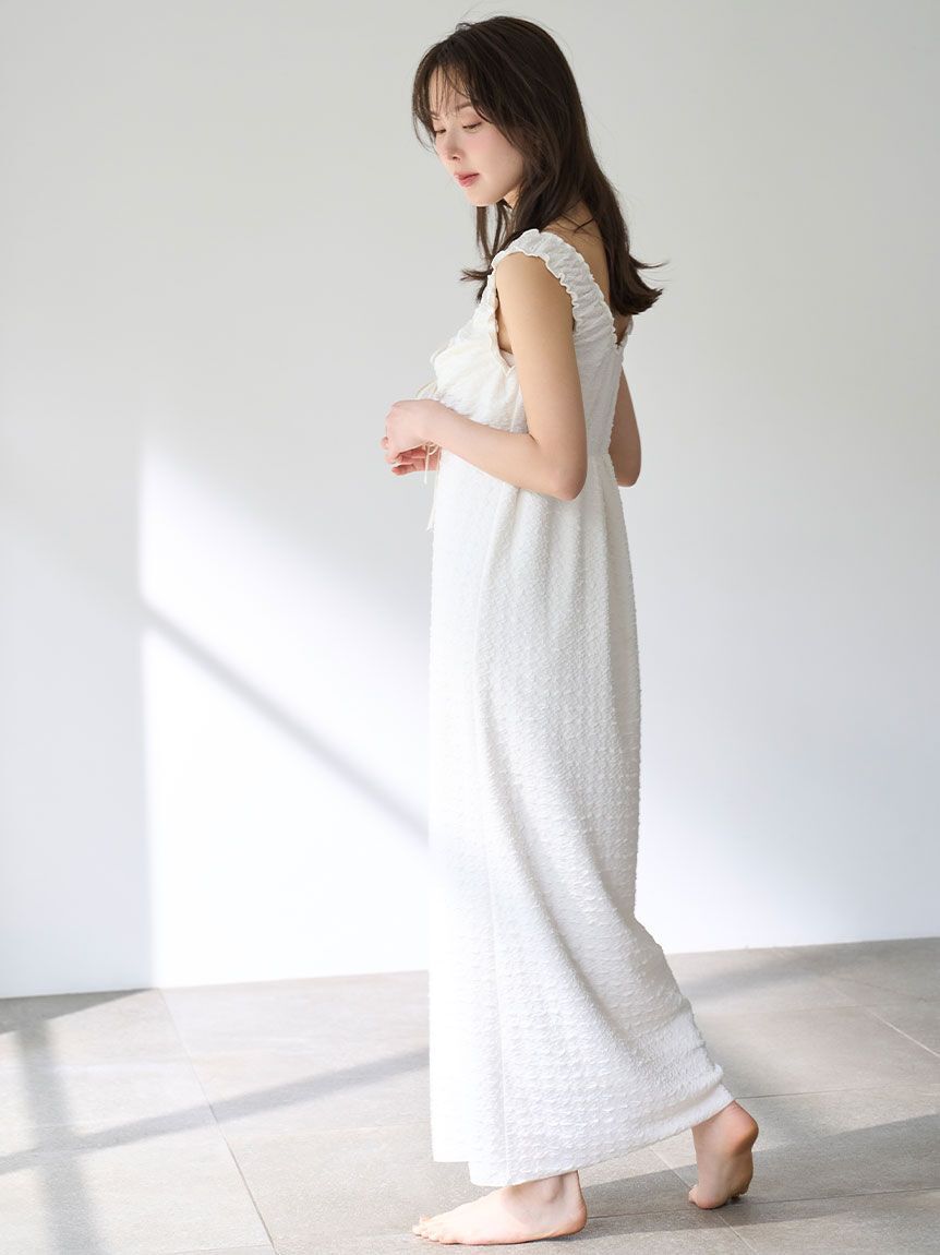 SNIDEL HOME「ポップコーンワンピース」|ルームウェア|