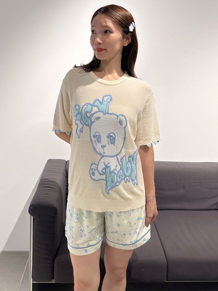 SNIDEL HOME「【icy baby】【SorbetTouch Cool】【接触冷感】プルオーバー」|ルームウェア|