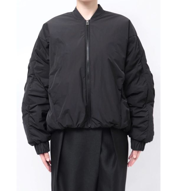 ELENDEEK「PATTED GATHER MA-1 BZ」|ブルゾン・スタジャン|