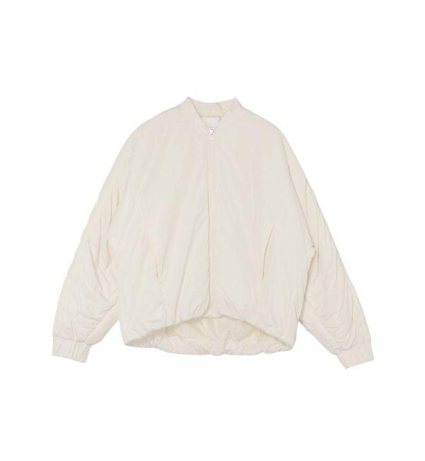 ELENDEEK「PATTED GATHER MA-1 BZ」|ブルゾン・スタジャン|