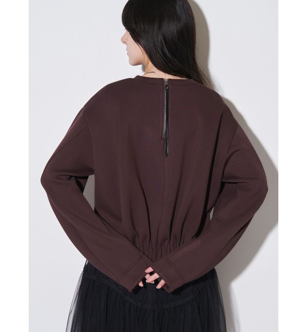 ELENDEEK「TUCK HEM CROPPED CS」|スウェット・ジャージ|