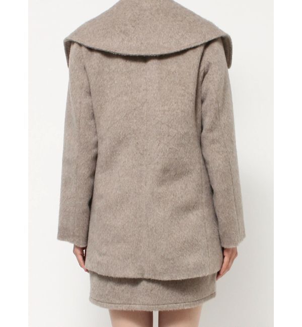 RESEXXY「ビッグカラーショートコート【セットアップ着用可能】」|ピーコート|