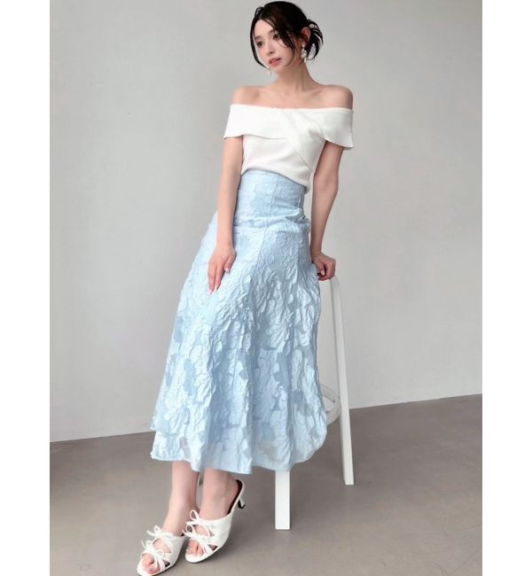 RESEXXY「シアーフラワースカート」|スカート|