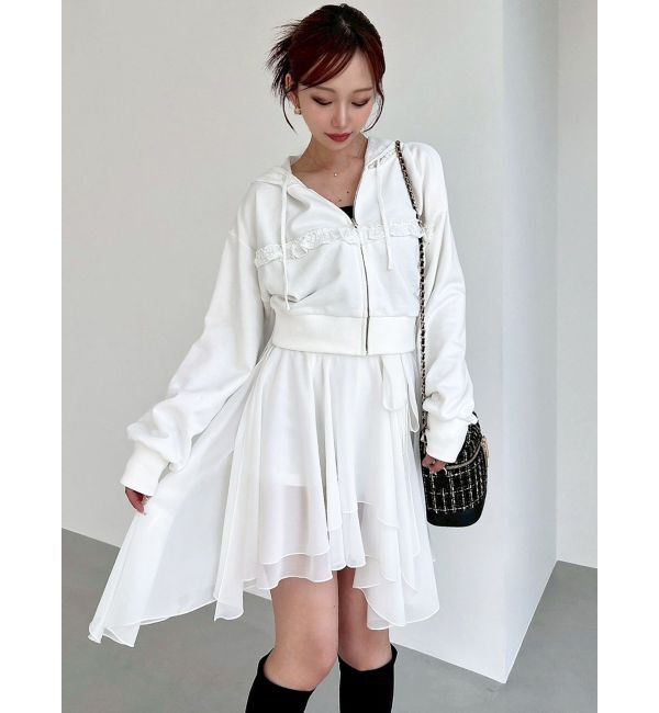 RESEXXY「ランダムヘムミニスカート」|スカート|