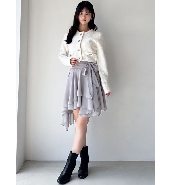 RESEXXY「ランダムヘムミニスカート」|スカート|