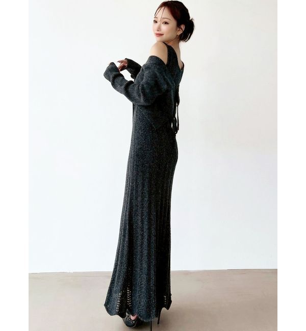 RESEXXY「アンサンブルレースニットワンピース」|ワンピース|