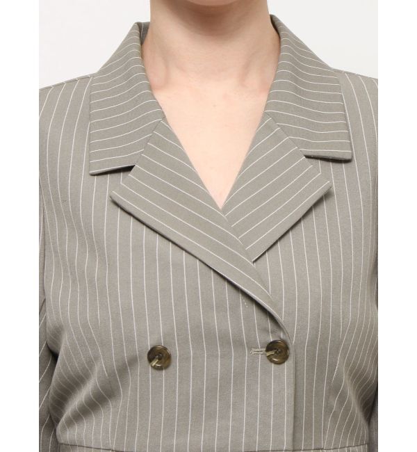 dazzlin「バックオープンテーラーミニワンピース」|ワンピース|