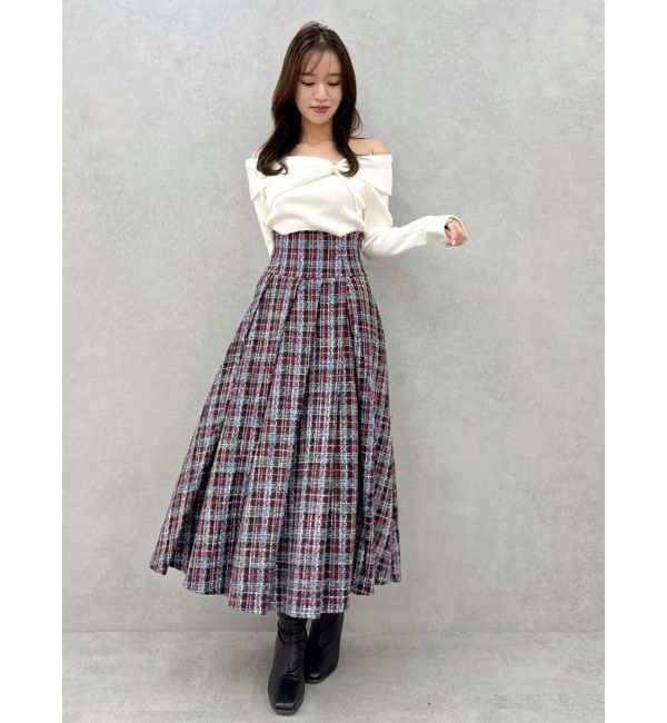 dazzlin「ツイストパーツニットトップス」|ニット・セーター|