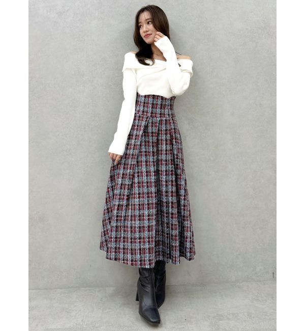 dazzlin「ツイストパーツニットトップス」|ニット・セーター|