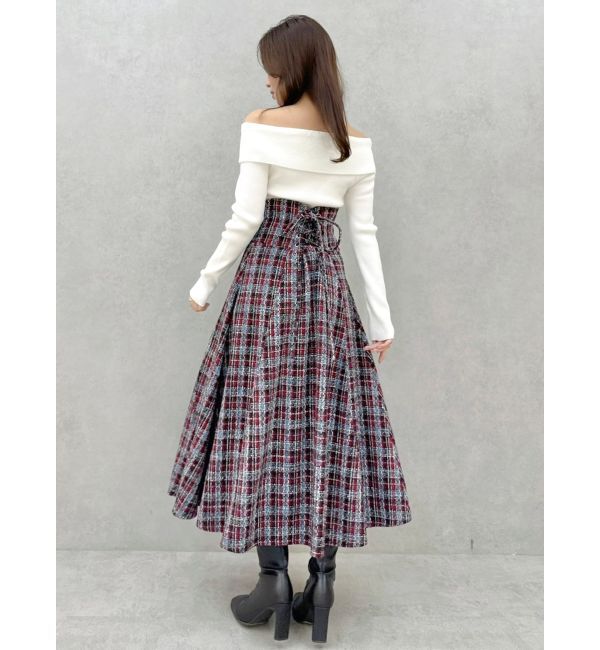 dazzlin「ツイストパーツニットトップス」|ニット・セーター|