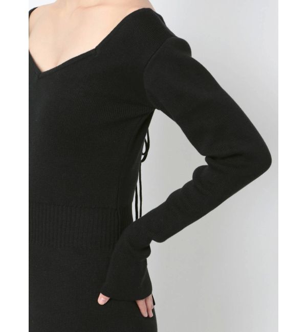 EMODA「バックレースアップロングワンピース」|ワンピース|