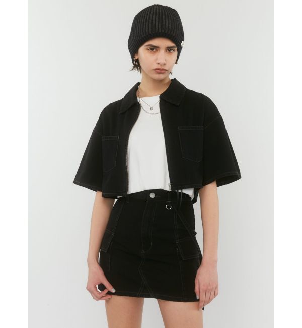 EMODA「ハングベルトデニムスカート」|スカート|