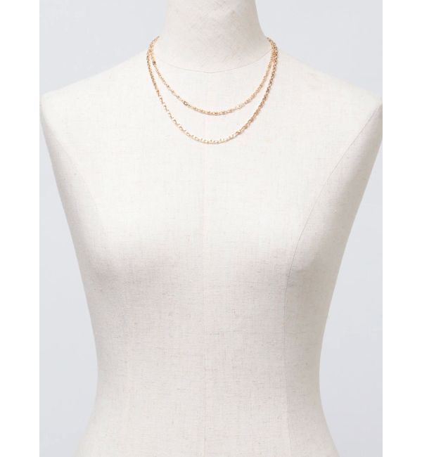 EMODA「ボックスEマークネックレス」|ネックレス|