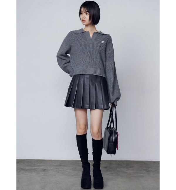 EMODA「スキッパーワイドニット」|ニット・セーター|