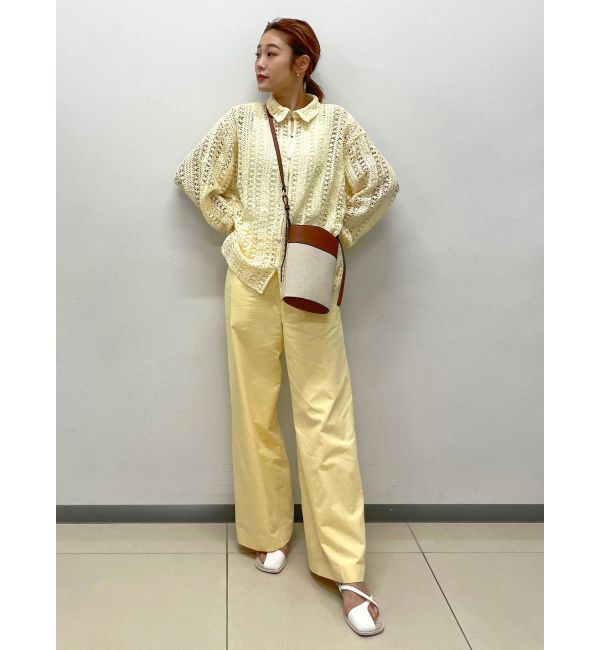 Ungrid「カラータックワイドパンツ」|その他|