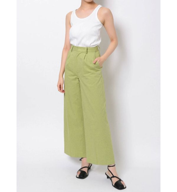 Ungrid「カラータックワイドパンツ」|その他|