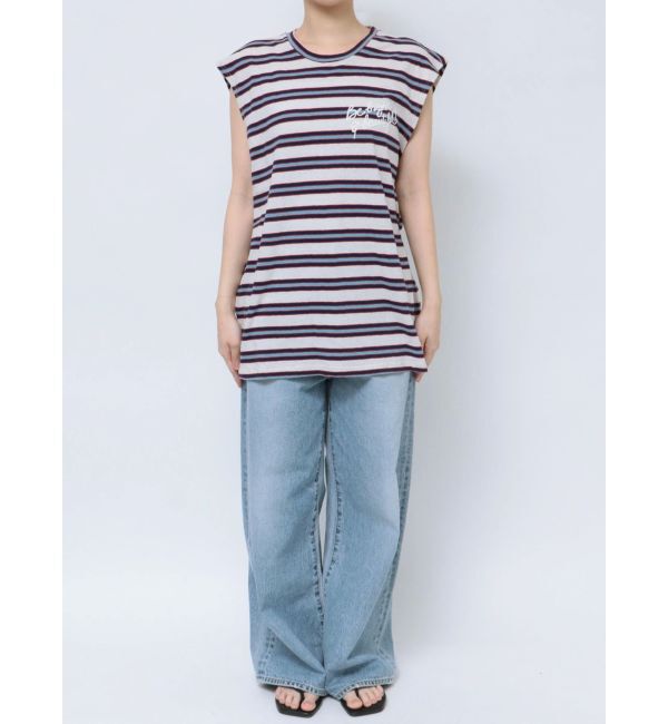 Ungrid「Sobrante by mixta別注 マルチボーダータンクトップ」|Tシャツ・カットソー|