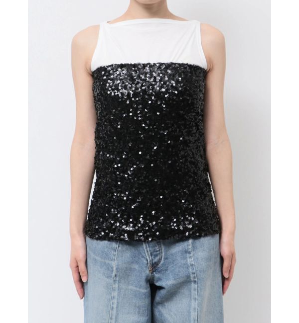 Ungrid「スパンコールビスチェ」|チューブトップ|