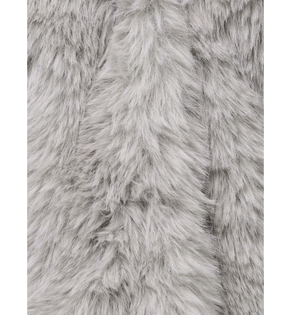 LAGUNAMOON「フェイクファーフーディコート」|その他|