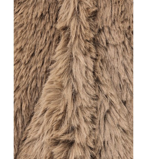 LAGUNAMOON「フェイクファーフーディコート」|その他|