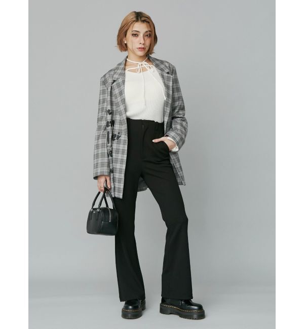 EVRIS「リブフレアパンツ」|その他|