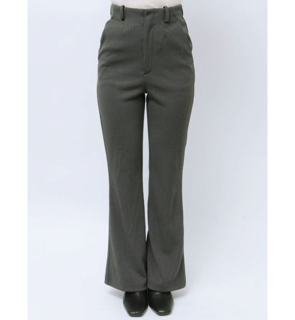 EVRIS「リブフレアパンツ」|その他|