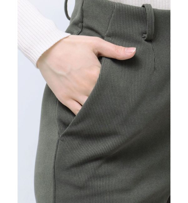 EVRIS「リブフレアパンツ」|その他|