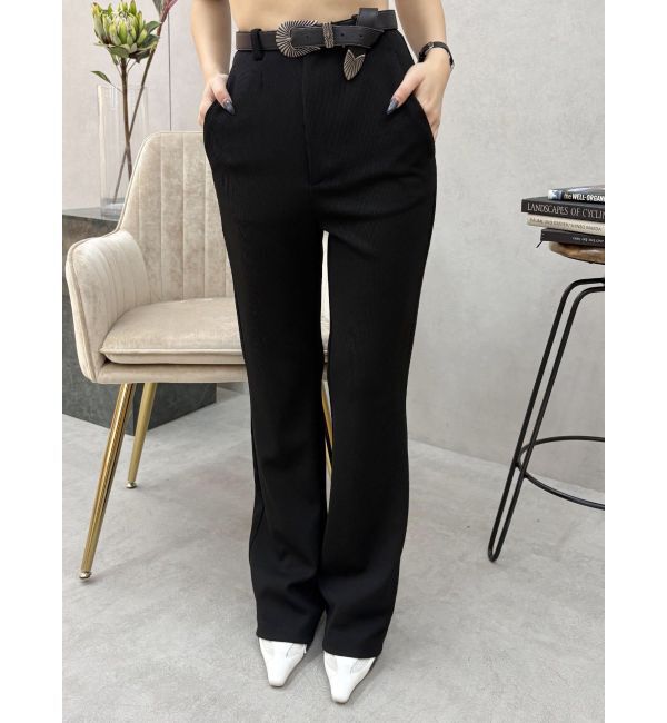 EVRIS「リブフレアパンツ」|その他|