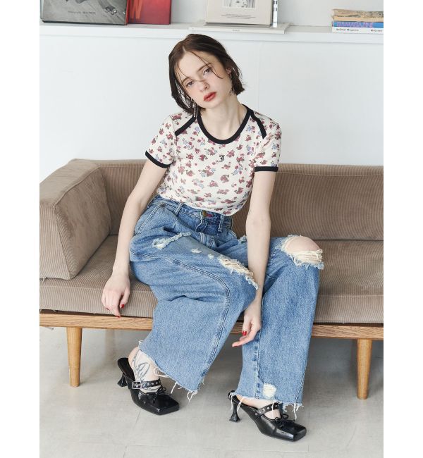 jouetie「【Miller&times;jouetie】クルーネックTシャツ」|Tシャツ・カットソー|